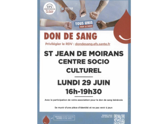 COLLECTE DE SANG